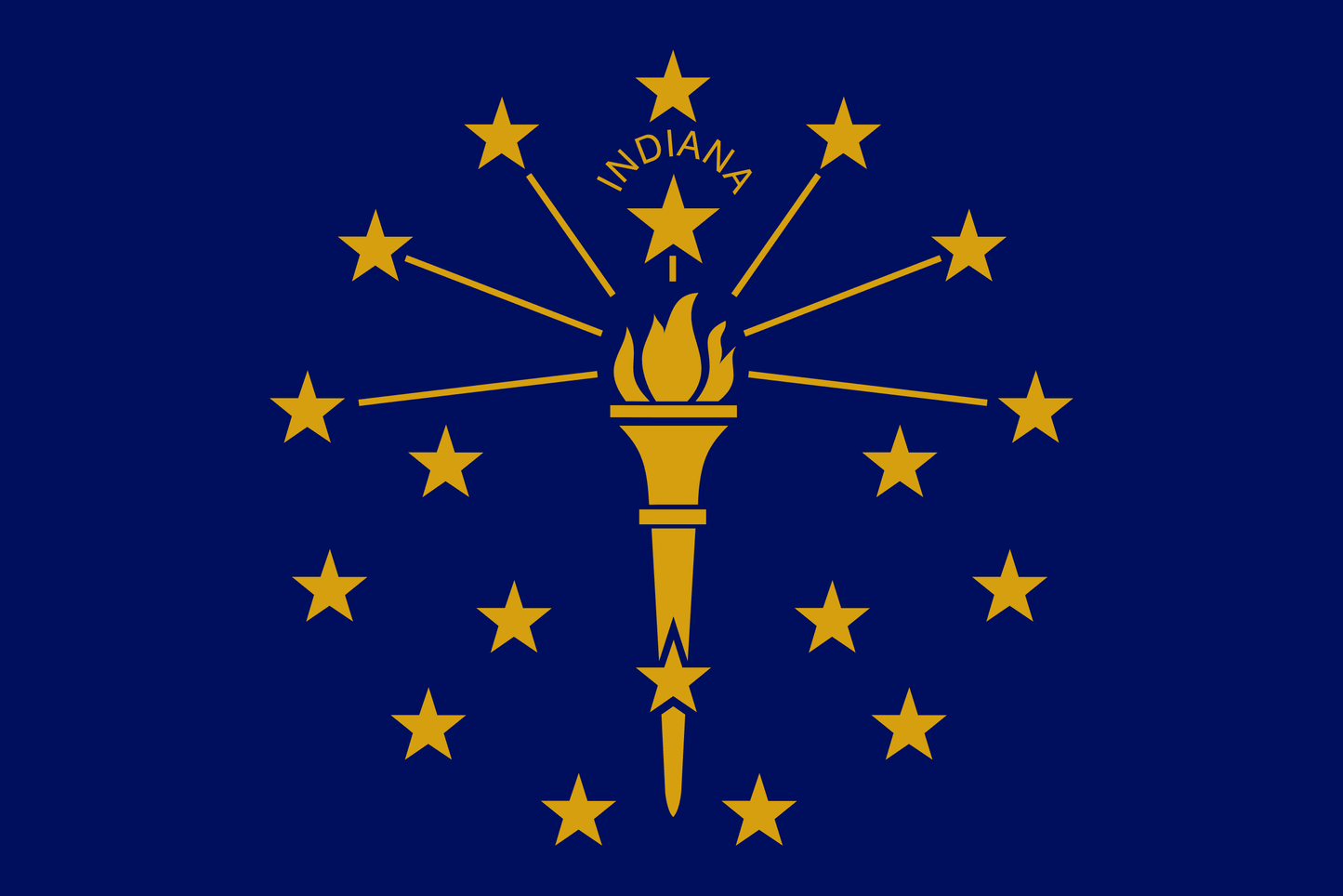 Indiana Flag